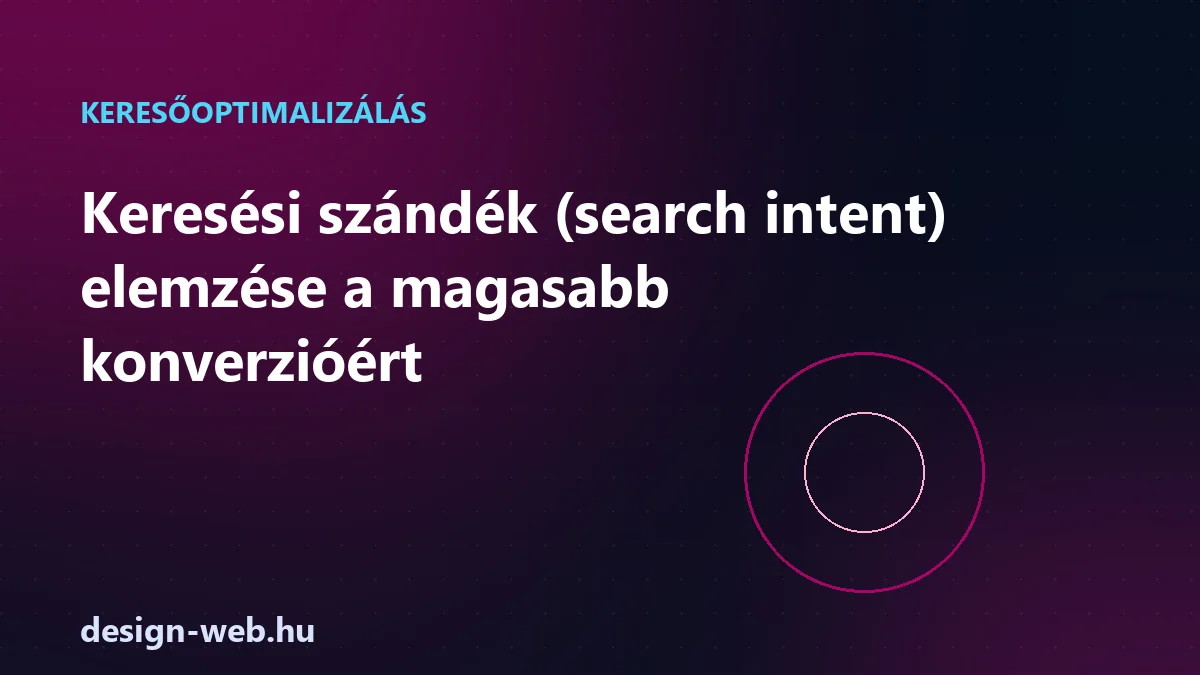 Keresési szándék search intent elemzése a magasabb konverzióért — illusztráció